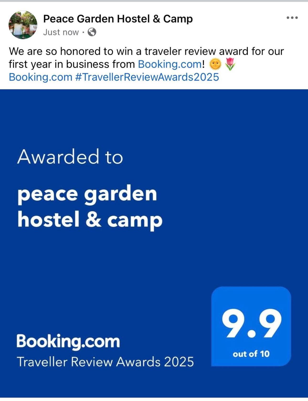 Peace Garden Hostel & Camp Λούξορ Εξωτερικό φωτογραφία